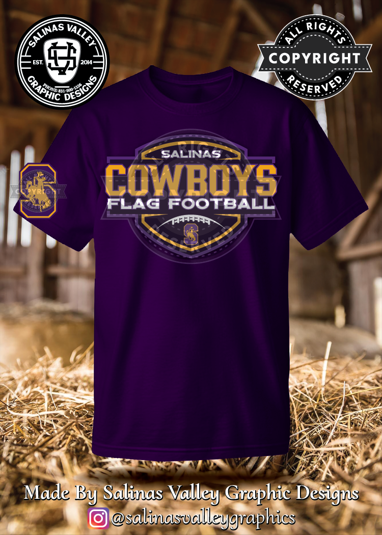 SHS Flag Football Style 1 - Purple