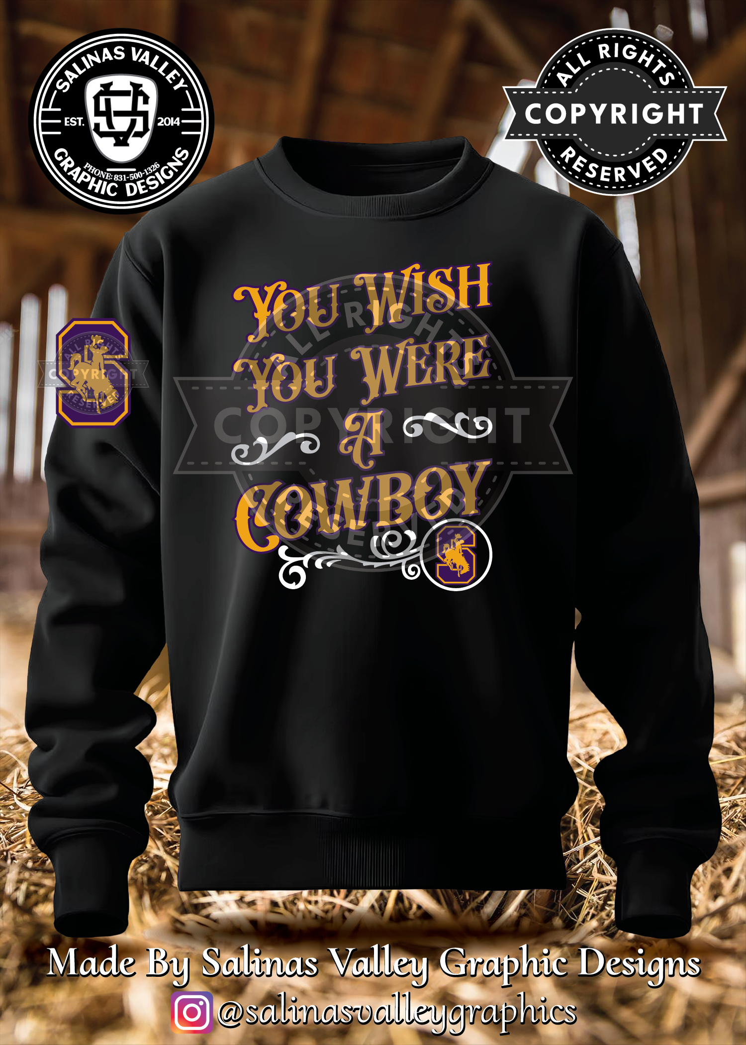 SHS Football Style 17 Black - Glitter