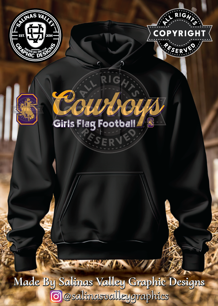 SHS Flag Football Style 2 - Black