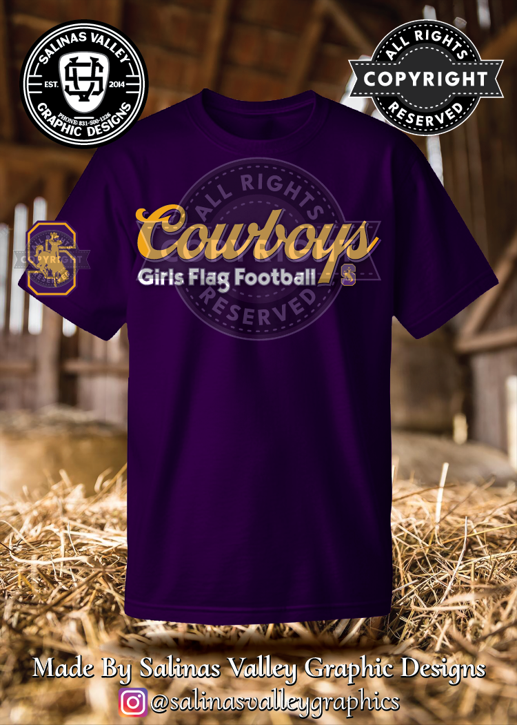 SHS Flag Football Style 2 - Purple