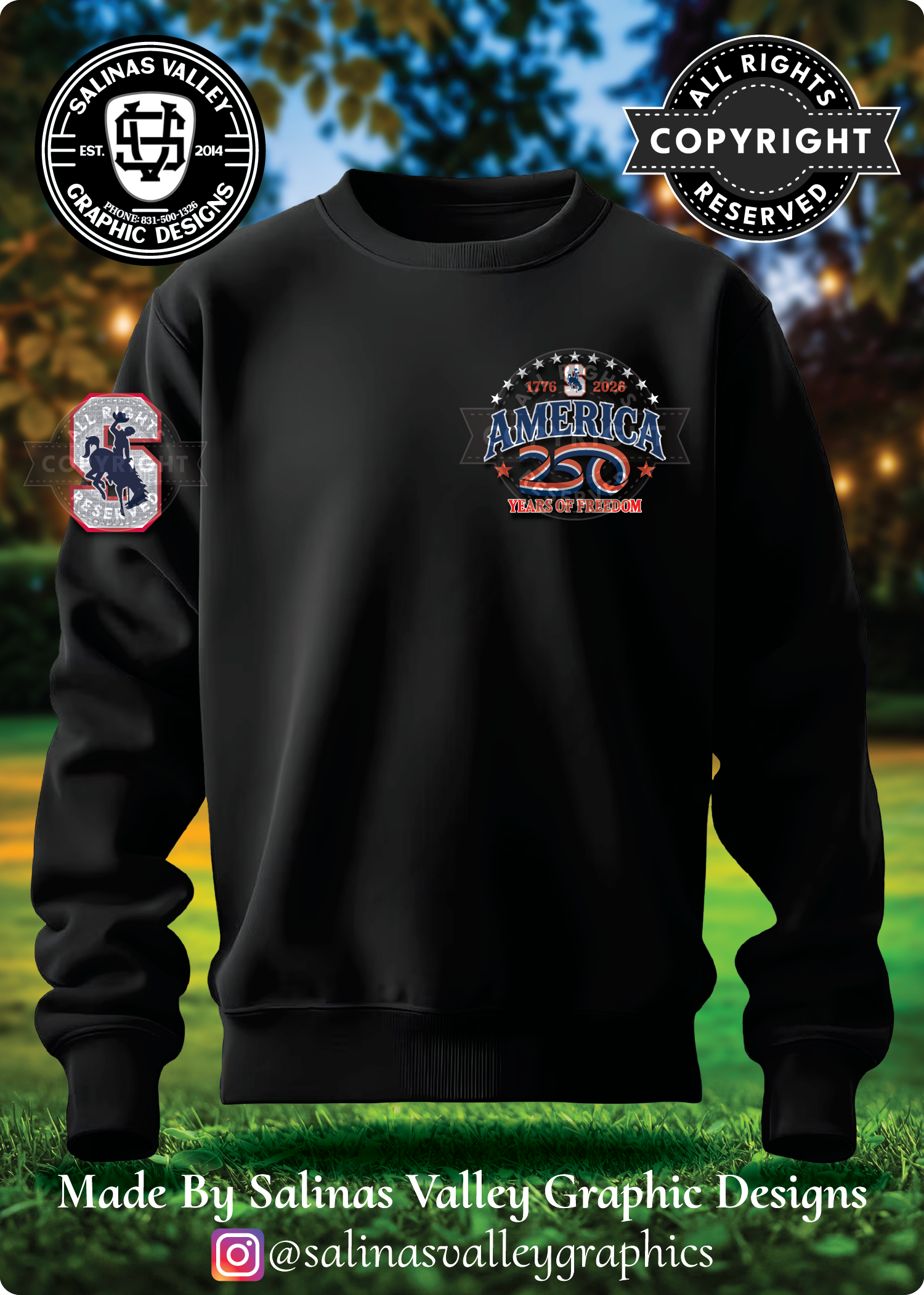 "LIMITED EDITION" SHS 250 Merica