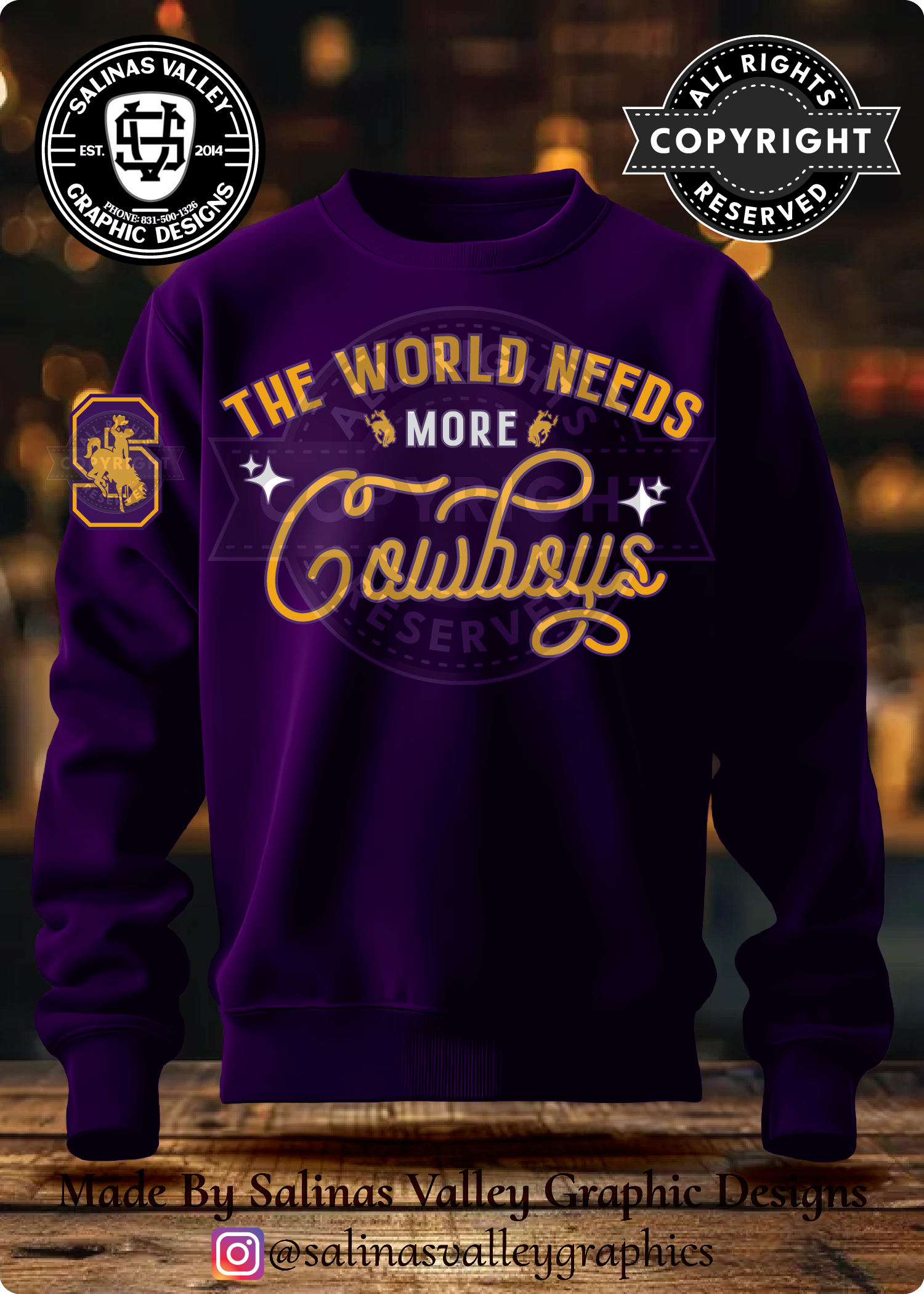 SHS Football Style 29 Purple