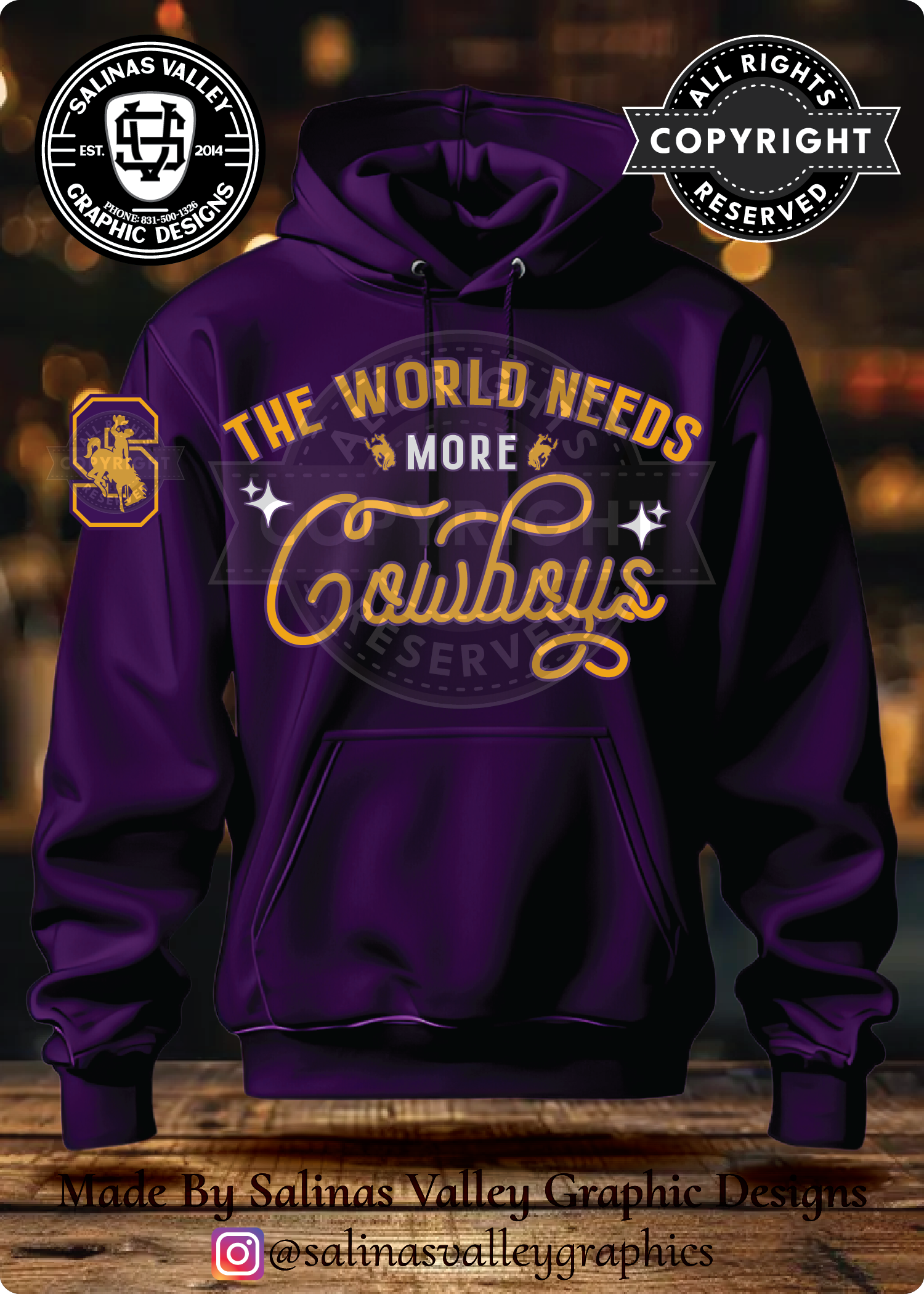 SHS Football Style 29 Purple