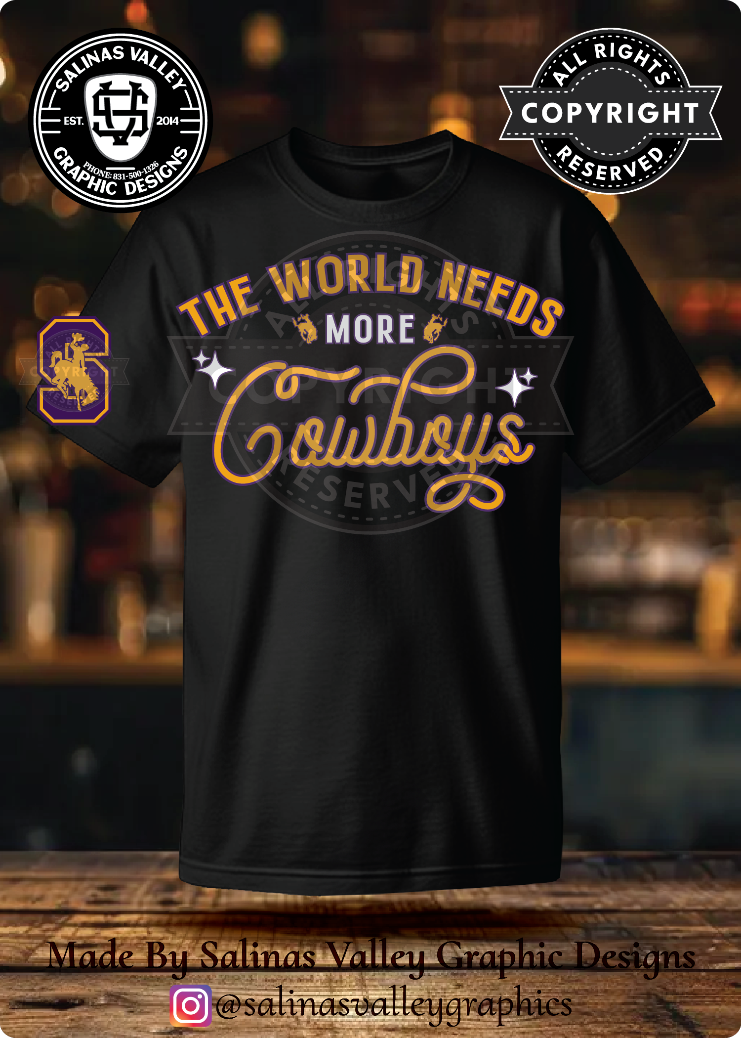 SHS Football Style 29 Black