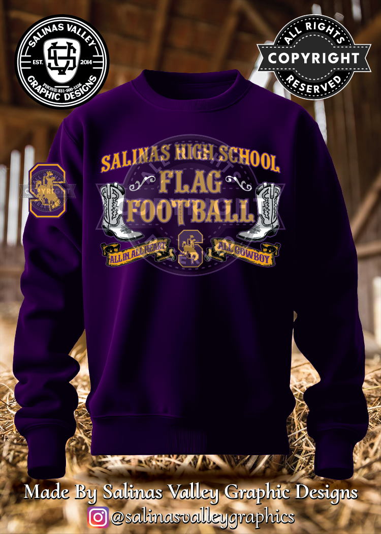 SHS Flag Football Style 3 - Purple