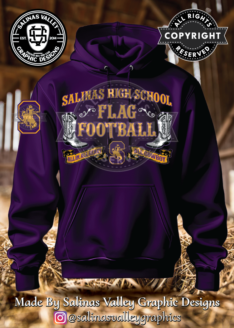 SHS Flag Football Style 3 - Purple