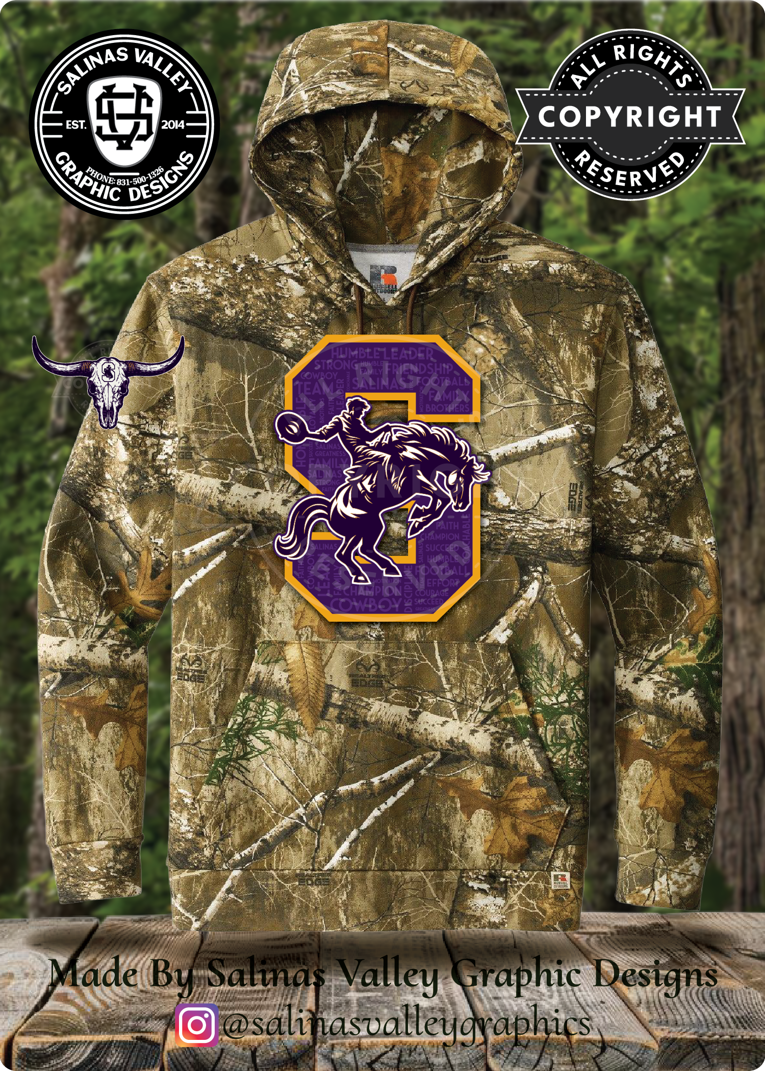 SHS Football Style 32 Realtree EDGE