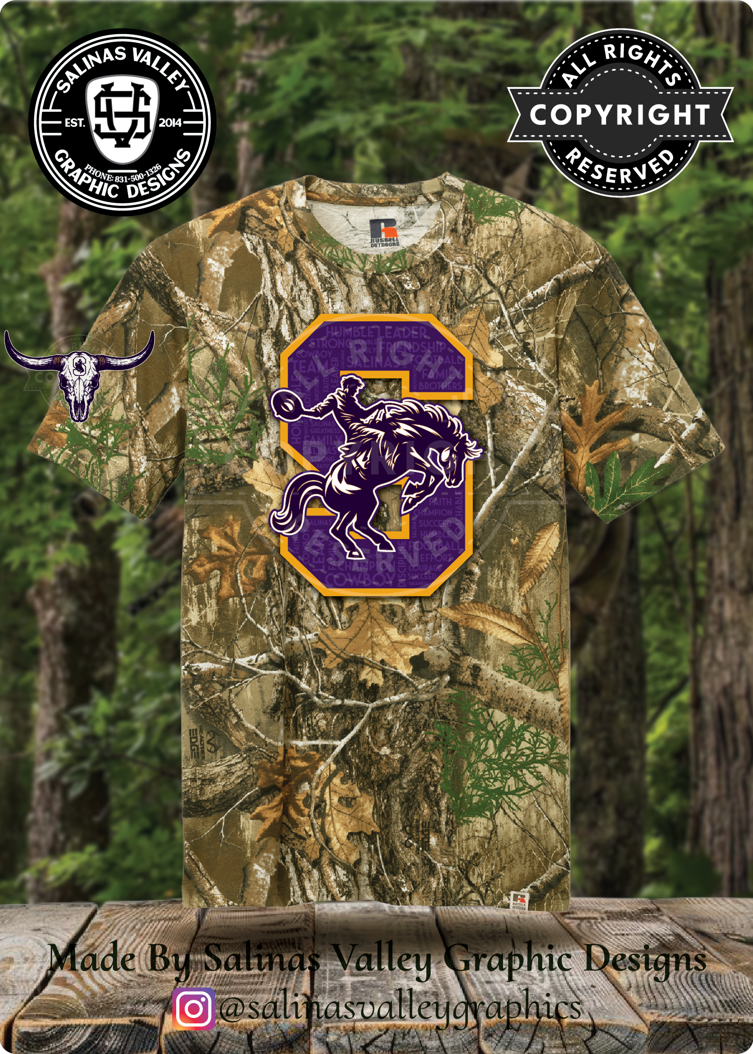 SHS Football Style 32 Realtree EDGE