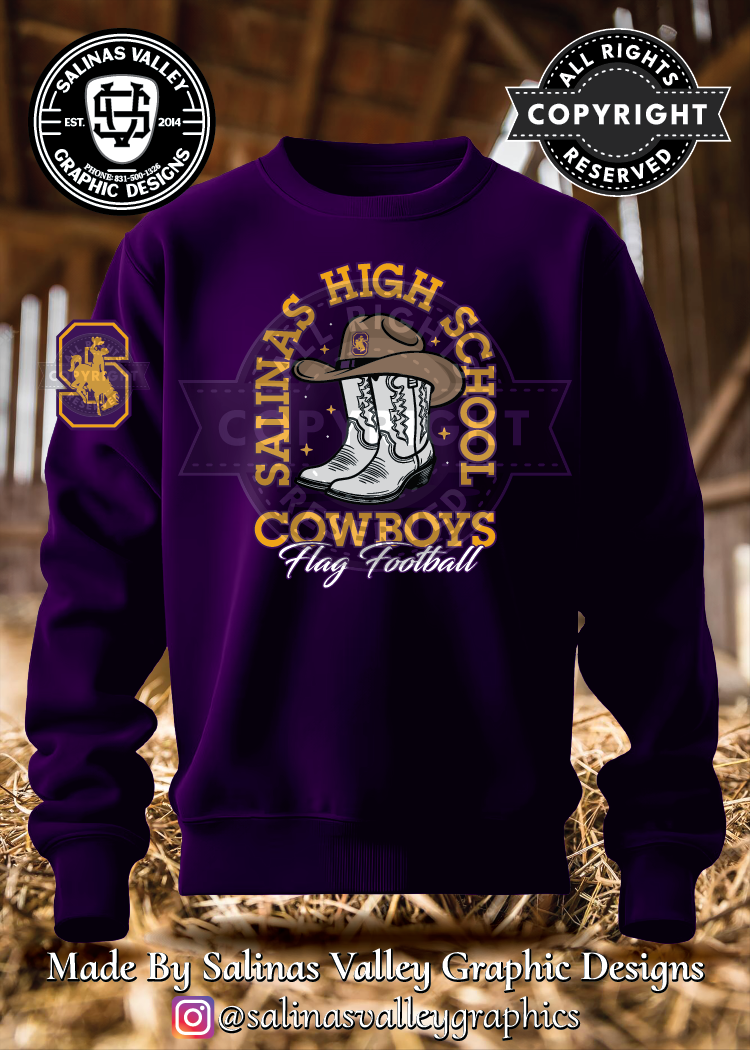 SHS Flag Football Style 4 - Purple