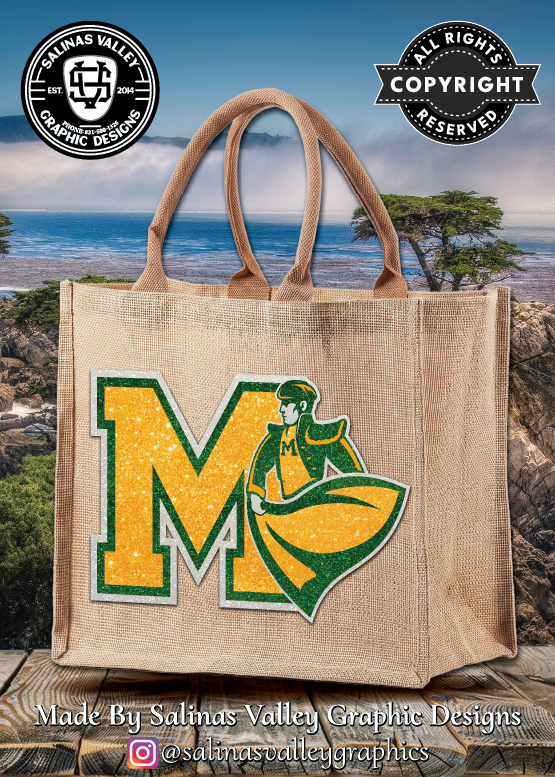 MHS Personalized Game Day Tote Bag
